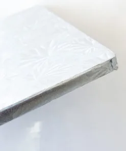 Square 1/2" Cake Drum (Silver)