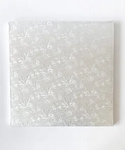 Square 1/4" Double Wall Cake Boards (Silver) 1/pc