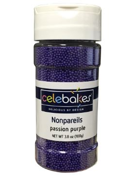 Purple NonPareils 3.8oz