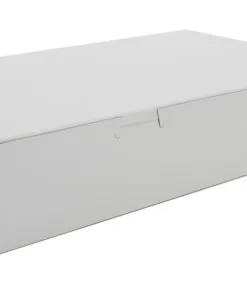 White 14.25x10x4.5" Bakery Box 12/Pack