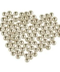 Silver Dragees 2mm - 4 oz