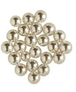 Silver Dragees 4mm - 4 oz