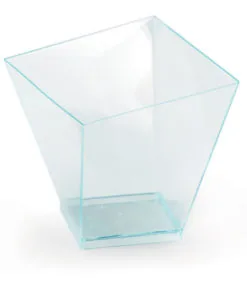 Verrine Large Square 120cc Clear Plastic Cup  40/pc