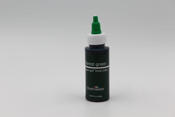 Forest green Chefmaster liqua Gel for decorating buttercream, cakes and cookies