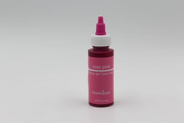 Rose Pink Chefmaster liqua Gel for decorating buttercream, cakes and cookies