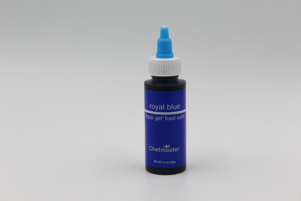 Royal Blue Chefmaster liqua Gel for decorating buttercream, cakes and cookies