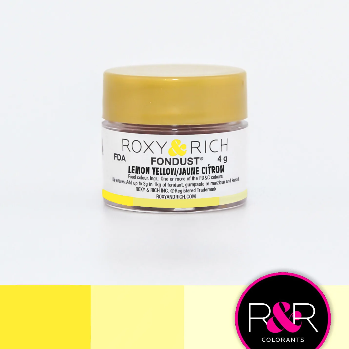 Fondust Lemon Yellow 4g