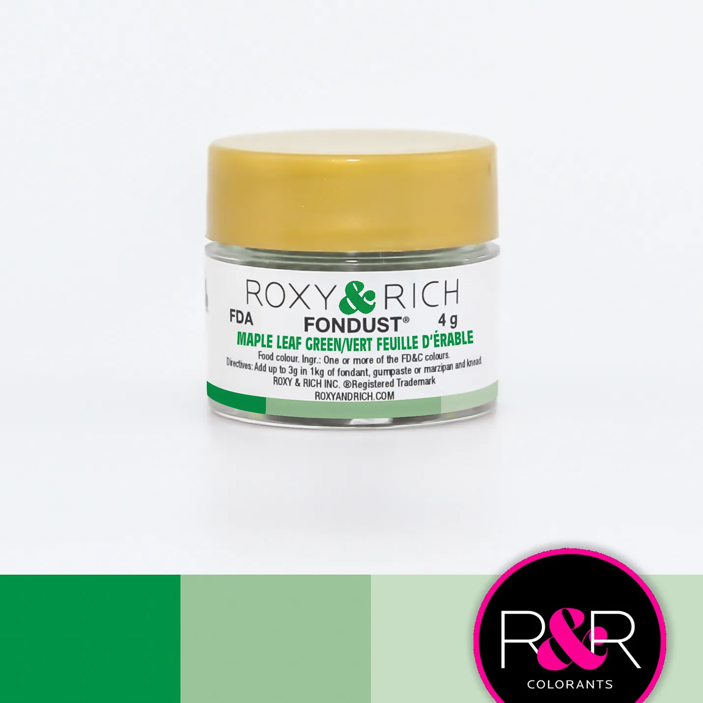 Fondust Maple Leaf Green 4g