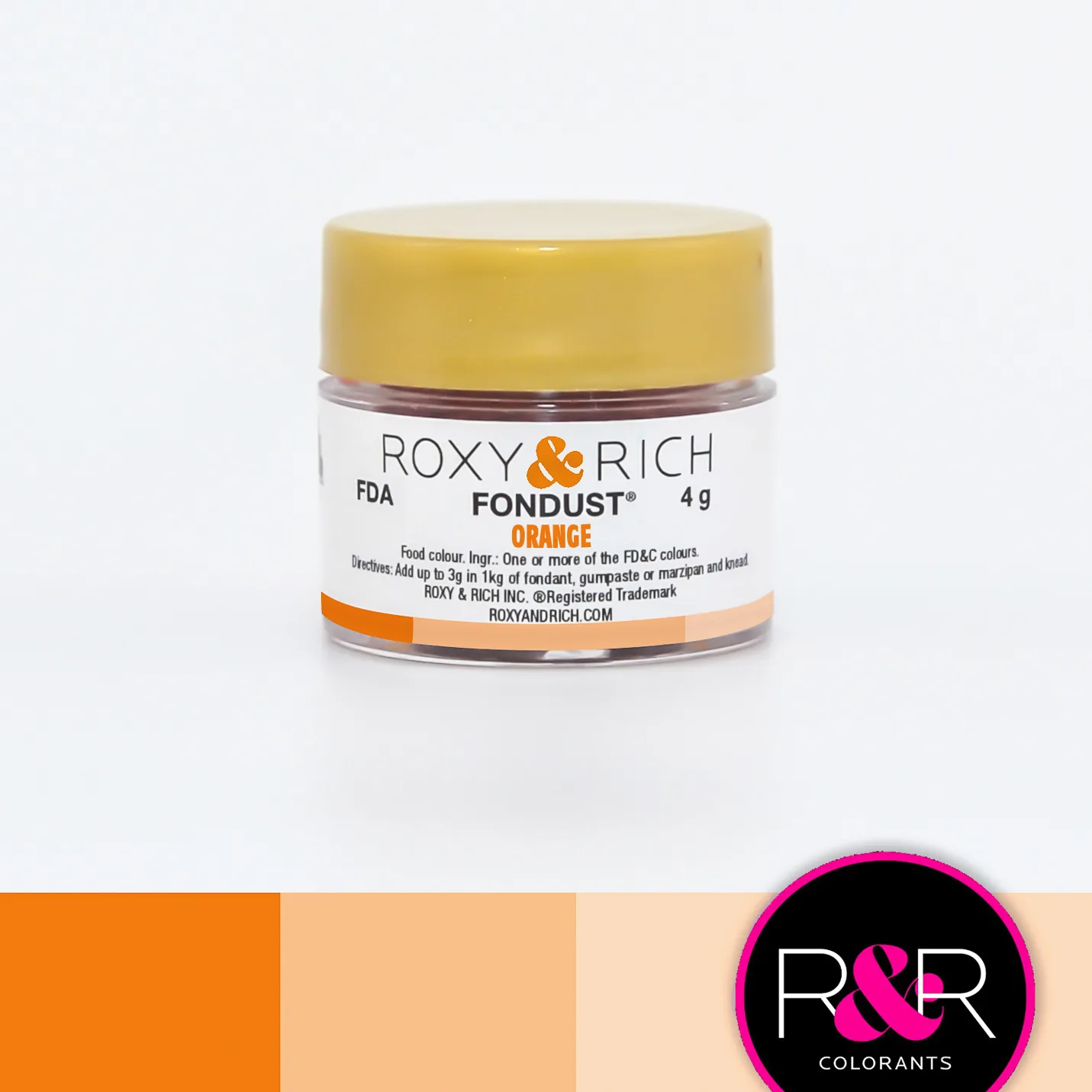 Fondust Orange 12g BBD: MARCH 2024