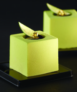 Cube Individual Dessert Mold for modern dessert