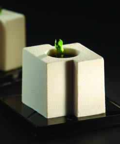 Cube Individual Dessert Mold for modern dessert