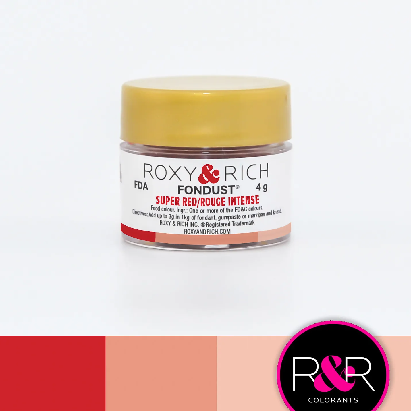 Fondust Super Red 4g