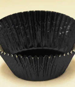 Mini Black Foil Baking Cups