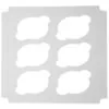 6 cupcake insert