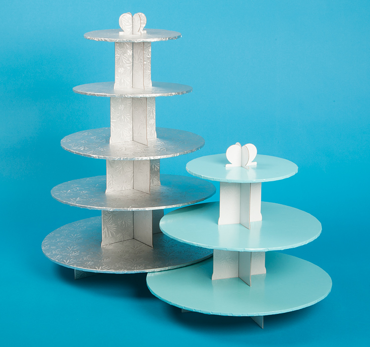 Disposable on sale cake stand