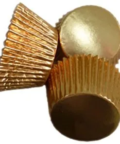 Mini Gold Foil Baking Cups