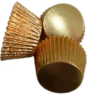 Gold Foil Baking Cups 500/case