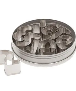 9 Pc. Number Cutter Set