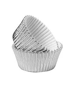 Silver Foil Baking Cups  100/case