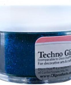 blue decorating sparkles for cakes and showpieces