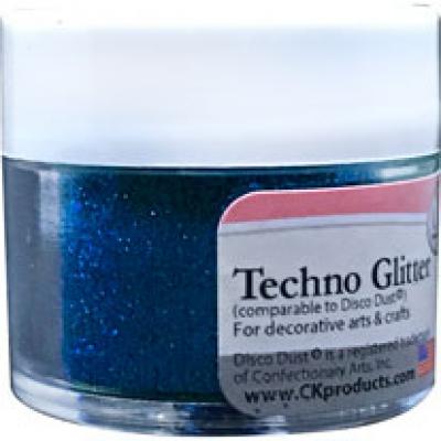 blue decorating sparkles for cakes and showpieces