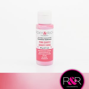pink crystal colored cocoa butter