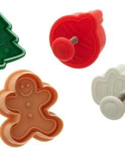 Ateco christmas plunger cutters