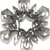 snowflake cutters for cookies, fondant and sugar paste.