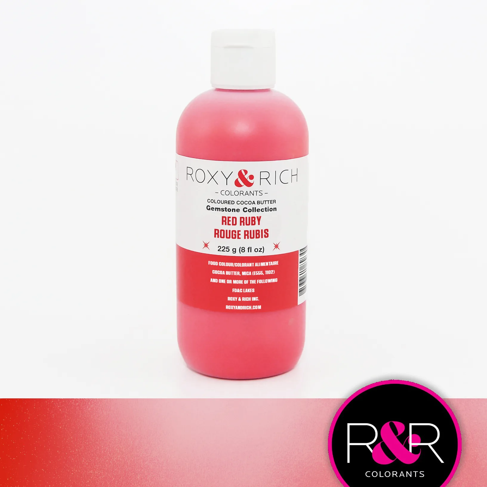 Gemstone Red Ruby Cocoa Butter 225g