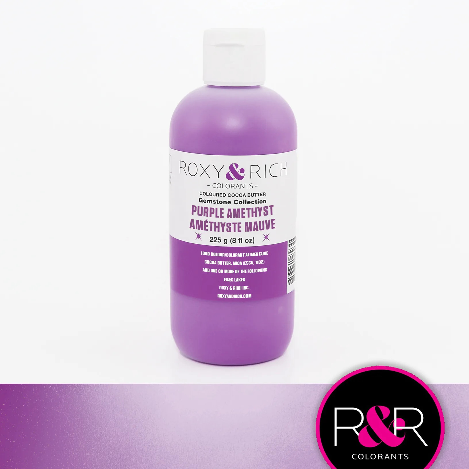 Gemstone Purple Amethyst Cocoa Butter 225g
