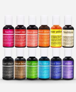 12 colour .70oz chefmaster kit