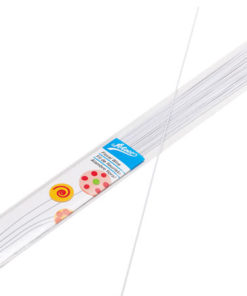 white ateco floral wire for sugar flowers