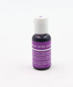 Neon Bright Purple food gel for cake decorating, cookies and desserts