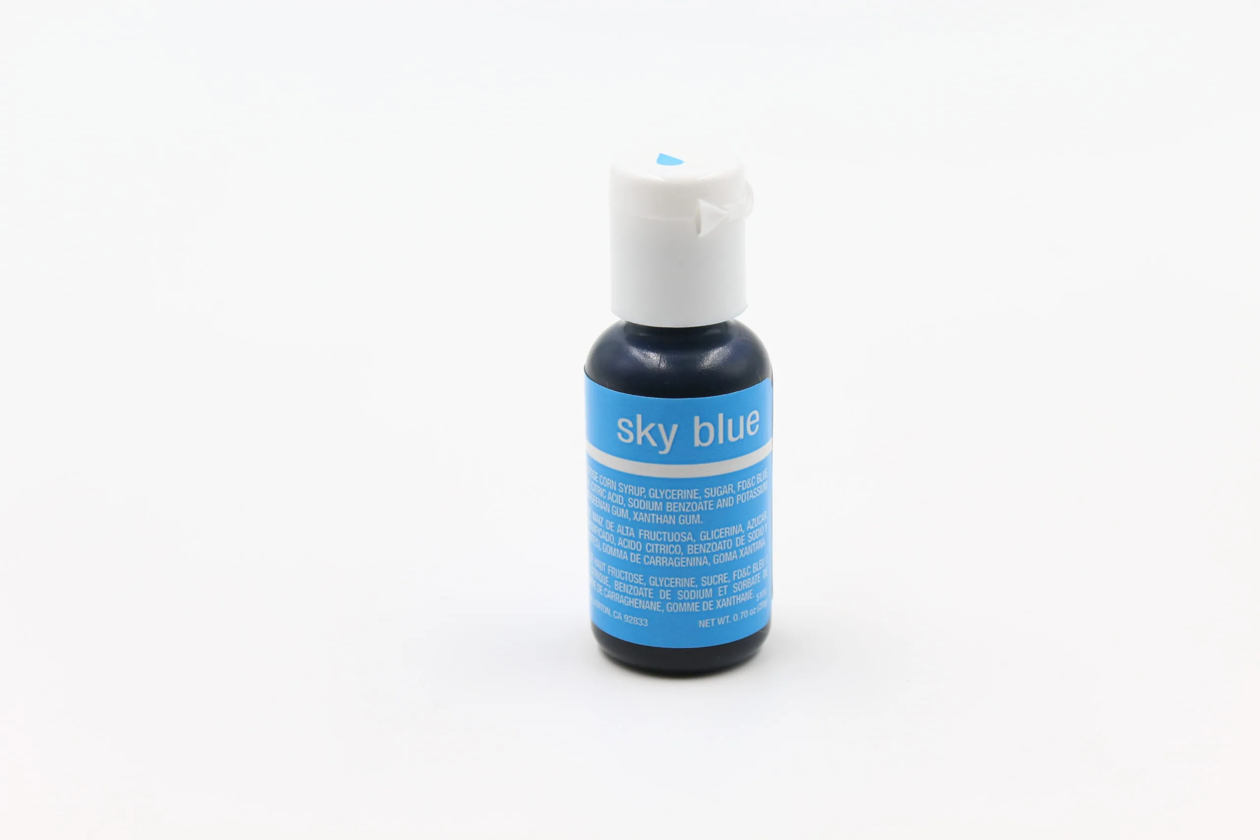 chefmaster Gel food colour in sky blue