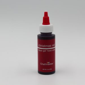 chefmaster Gel food colour in christmas red