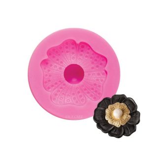 silicone flower mold for fondant. purchase at create distribution