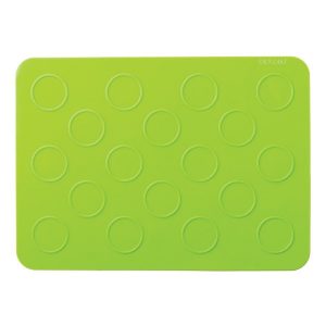 mini macaron silicone mat . 18 cavities