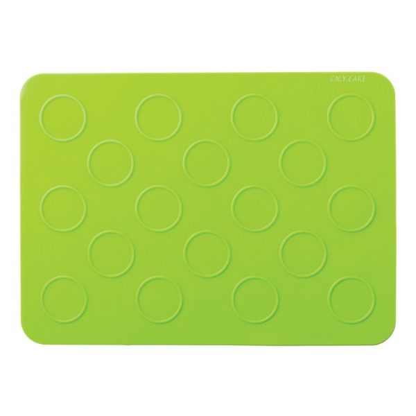 mini macaron silicone mat . 18 cavities
