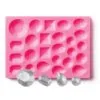 gem mold to use with chocolate, isomalt and gumpaste
