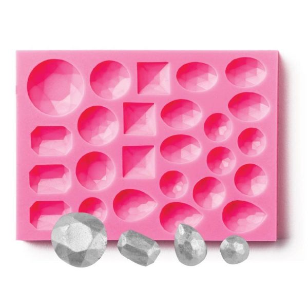 gem mold to use with chocolate, isomalt and gumpaste