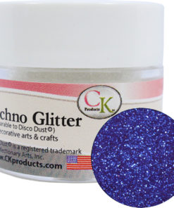 amethyst techno disco glitter for cake decorating, cupcakes and showpieces