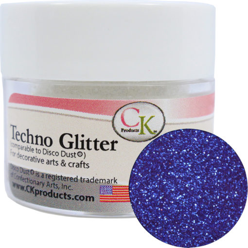 amethyst techno disco glitter for cake decorating, cupcakes and showpieces