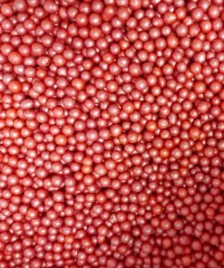 Red Pearlized Sugar Pearls 4mm