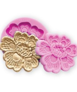 aurora silicone lace mold. prefect for cakes, cookies. USe with fondant, gumpaste or modeling chocolate.