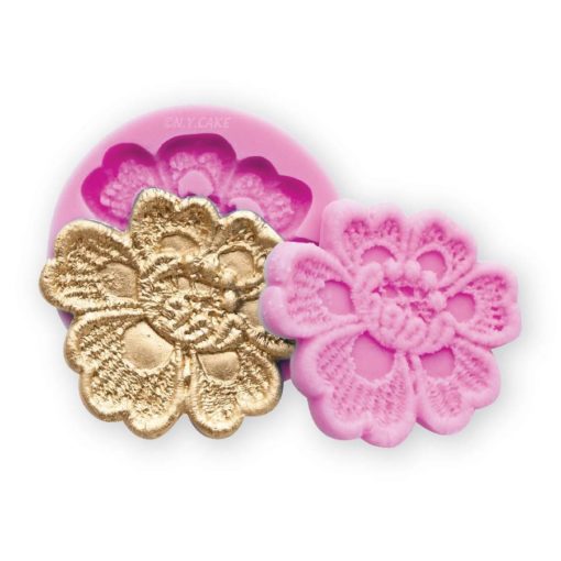 aurora silicone lace mold. prefect for cakes, cookies. USe with fondant, gumpaste or modeling chocolate.