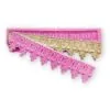 lace stlye silicone mold for cake decorating. Use as a border trim mold