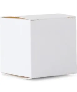 Cube White Favour Box - 10/Pack