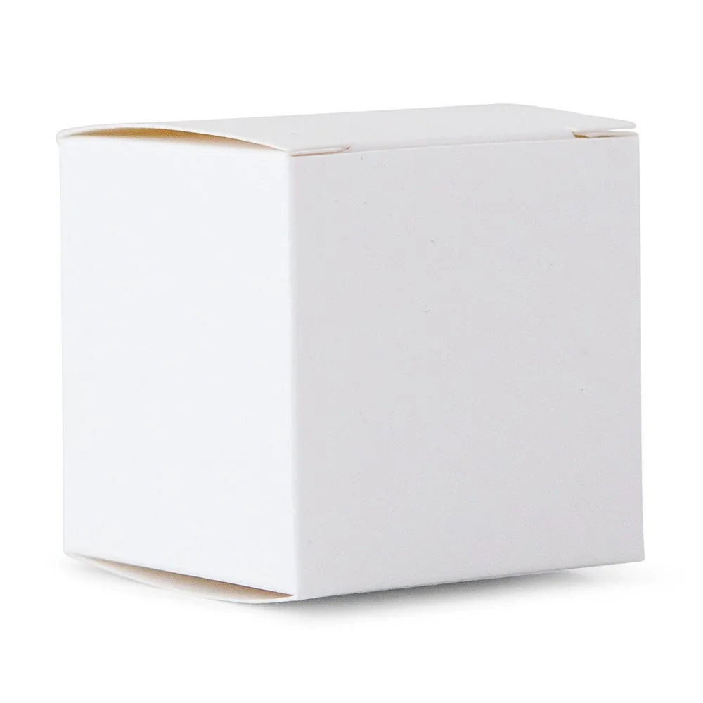 Cube White Favour Box - 10/Pack