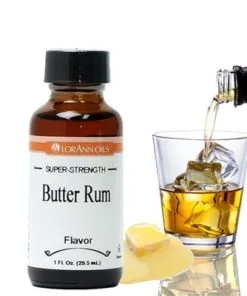 Butter Rum Flavour Super Strength 1oz
