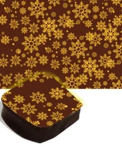 Golden Snowflakes Transfer Sheet (5 Pack)